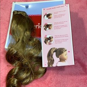american girl hair extension